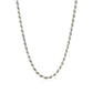 Sterling Silver Diamond Cut Rope Style Chain (2.90 mm)