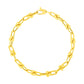 14k Yellow Gold 7 1/2 inch Jax Chain Bracelet (4.00 mm)