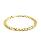 14k Yellow Gold Semi Solid Miami Cuban Bracelet (6.60 mm)