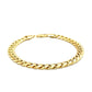 10k Yellow Gold Semi Solid Miami Cuban Bracelet (6.60 mm)