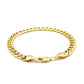 10k Yellow Gold Semi Solid Miami Cuban Bracelet (6.60 mm)