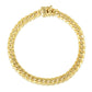 14k Yellow Gold Semi Solid Miami Cuban Bracelet (10.70 mm)