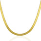 Imperial Herringbone Chain in 10k Yellow Gold (5.00 mm)