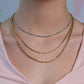 Moon Cut Bead Chain in 14k Yellow Gold (2.50 mm)