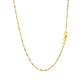 14k Yellow Gold Singapore Chain (1.30 mm)