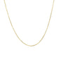 14k Yellow Gold Diamond Cut Cable Link Chain (0.87 mm)