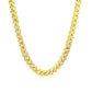 14k Yellow Gold Classic Miami Cuban Solid Chain (6.10 mm)