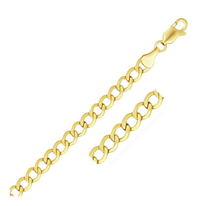 10k Yellow Gold Curb Chain (5.30 mm)