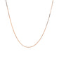 14k Rose Gold Classic Box Chain (0.60 mm)