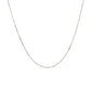 14k White Gold Classic Box Chain (0.45 mm)