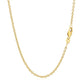 14k Yellow Gold Round Cable Link Chain (1.90 mm)