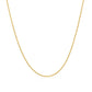 14k Yellow Gold Oval Cable Link Chain (0.97 mm)