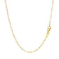 18K Yellow Gold Fine Paperclip Chain (1.50 mm)