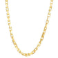 14k Yellow Gold French Cable Link Chain (4.80 mm)