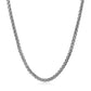 14k White Gold Solid Round Box Chain (2.50 mm)