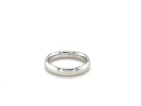 14k White Gold Comfort Fit Wedding Band(4.00 mm)