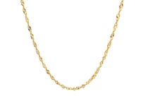 14k Yellow Gold Singapore Chain 1.7mm