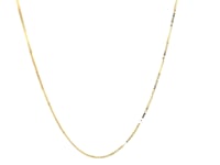 10k Yellow Gold Classic Box Chain 0.45mm