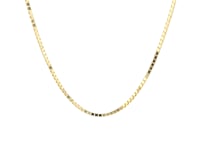 10k Yellow Gold Classic Box Chain 1.4mm