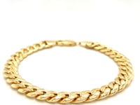 10k Yellow Gold Light Miami Cuban Bracelet (8.00 mm)