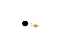 14k Yellow Gold Polished Round Post Earrings(5.5mm)