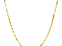 1.6mm 14K Yellow Gold Classic Box Chain