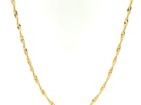 14k Yellow Gold Singapore Chain 1.7mm