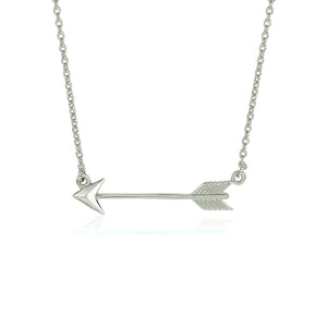 Sterling Silver  with Arrow Necklace