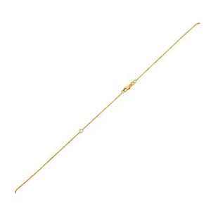 1.0mm 14k Yellow Gold Extendable Bead Chain